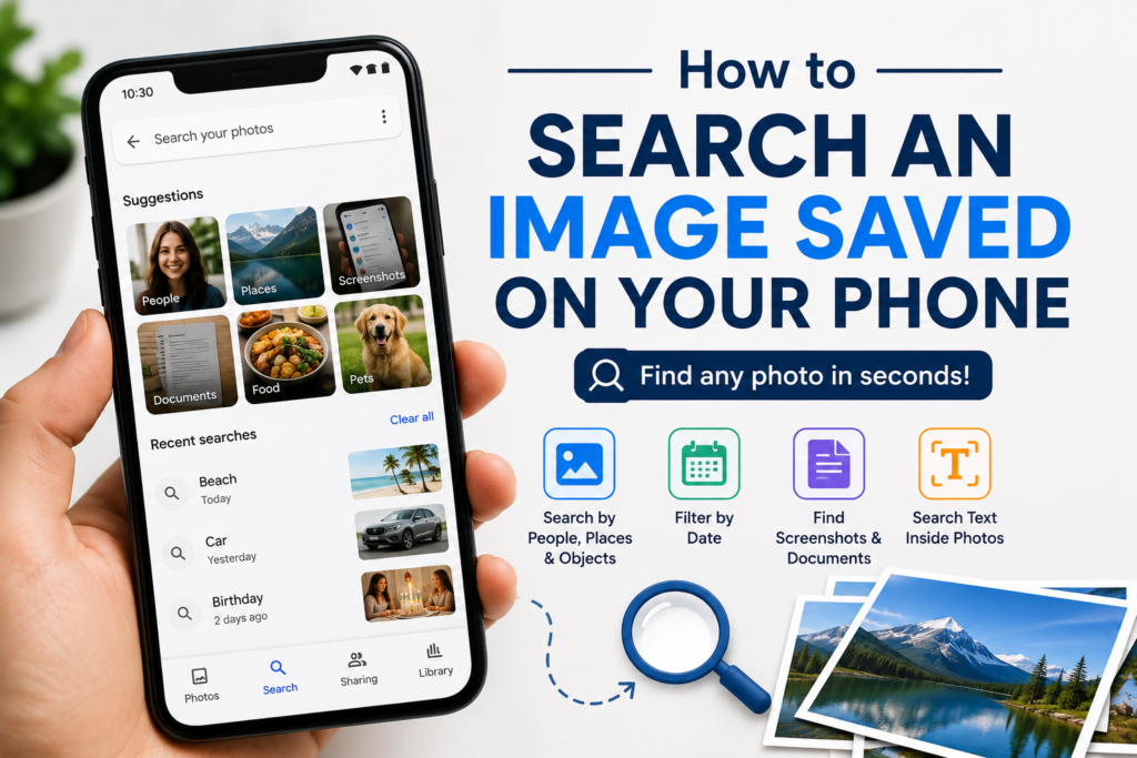 How to Search an Image Saved on Your Phone